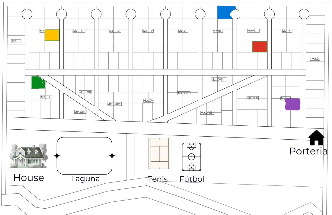 Mapa de lotes